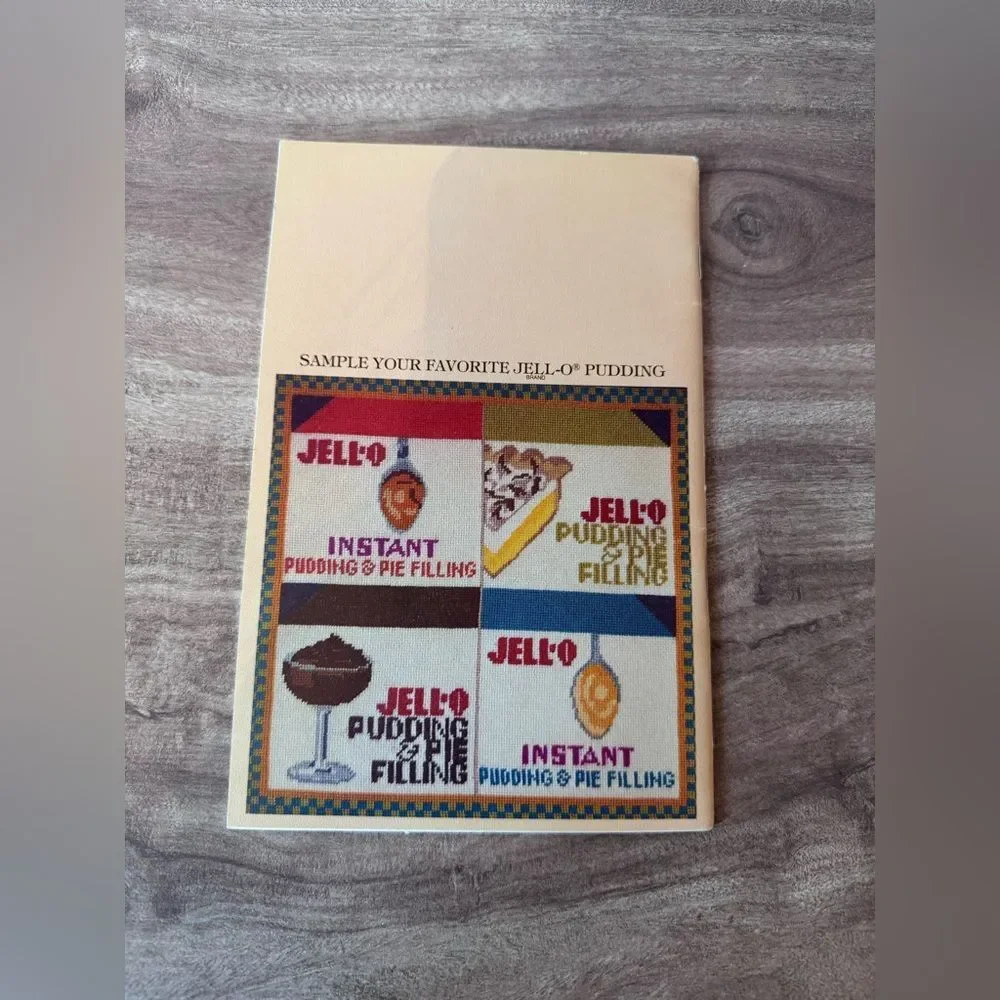 The Jello Pudding Sampler Booklet 1976 Cookbook General Foods